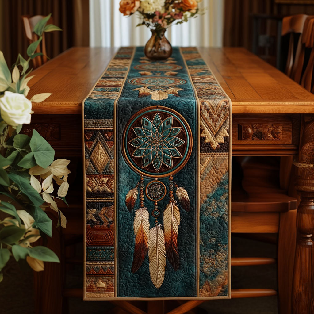 Earth Guardian Quilted Table Runner NCU0NXD602