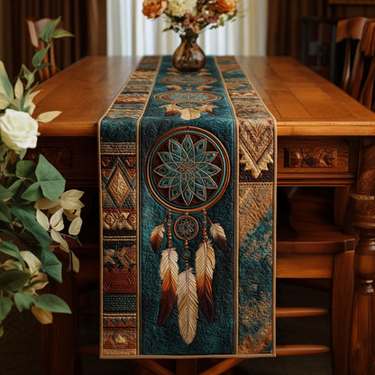 Earth Harmony Quilted Table Runner NCU0NNT2753