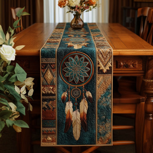 Earth Harmony Quilted Table Runner NCU0NNT2753