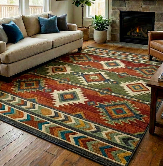 Earthbound Nomad Path Area Rug NCU0NXD1380