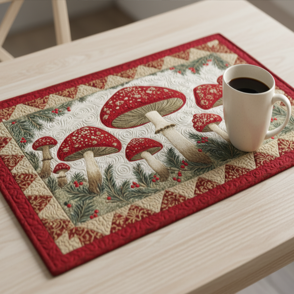 Earthly Delights Quilted Placemat NCU0NNT2380