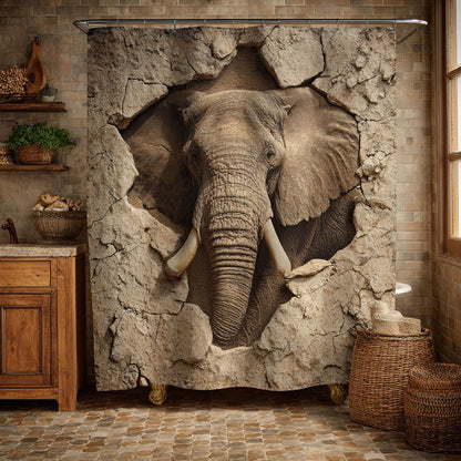 Earthy Safari Shower Curtain NCU0DDK2476
