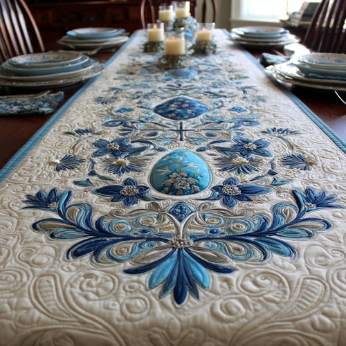Easter Charm Quilted Table Runner NCU0DV2012