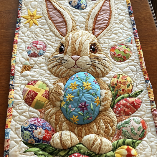 Easter Nest Quilted Table Runner NCU0NVH282