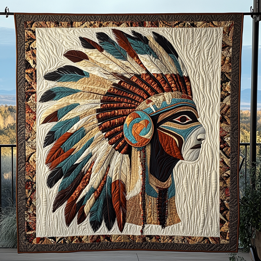 Echoes of the Ancestors Quilted Blanket NCU0DK988