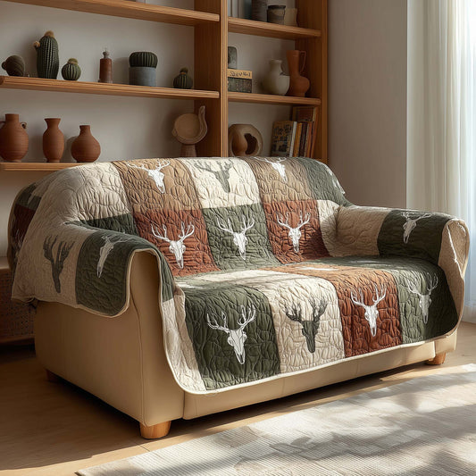 Echoing Wilderness Quilted Sofa Cover NCU0NNL071