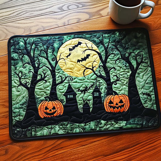 Eerie Forest Quilted Placemat NCU0NT953