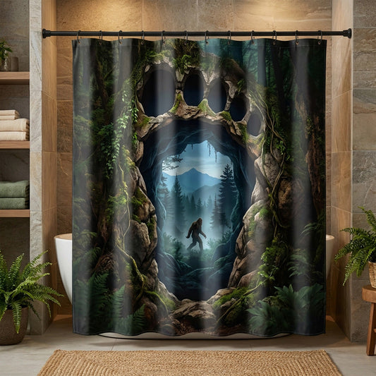 Elder Shadow Shower Curtain NCU0NTV929