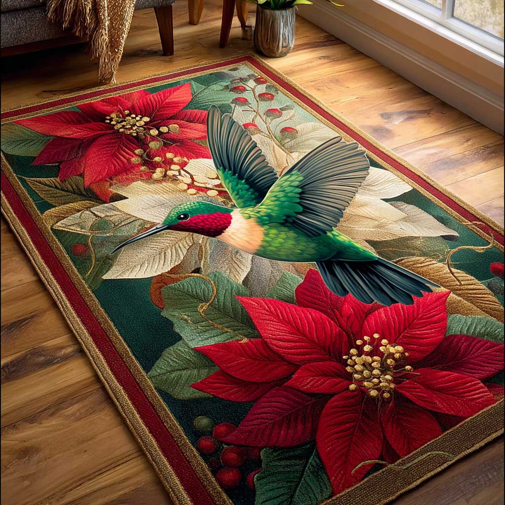 Elegant Hummingbird Area Rug NCU0HTT127