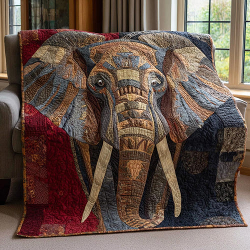 Elephant Dream Quilted Blanket NCU0DV1742