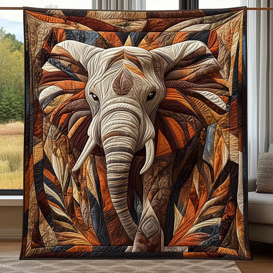 Elephant Grace Quilted Blanket NCU0DV1741