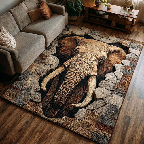 Elephant Spirit Area Rug NCU0DK10134