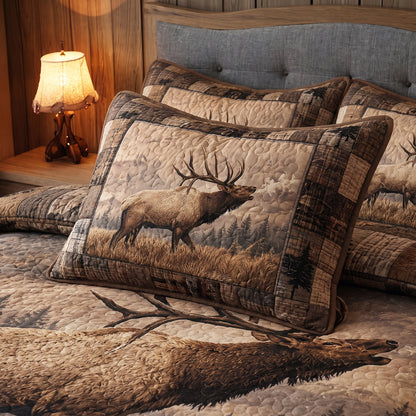 Elk Haven Quilted Bedding Pillow Case NCU0DV2163