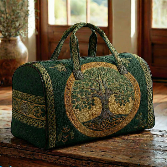 Emerald Covenant Quilted Duffle Bag NCU0NXD1586