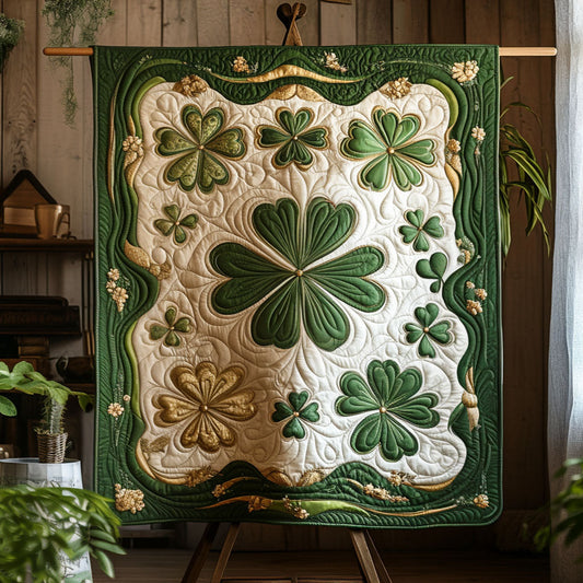 Emerald Elegance Quilted Blanket NCU0PTT149