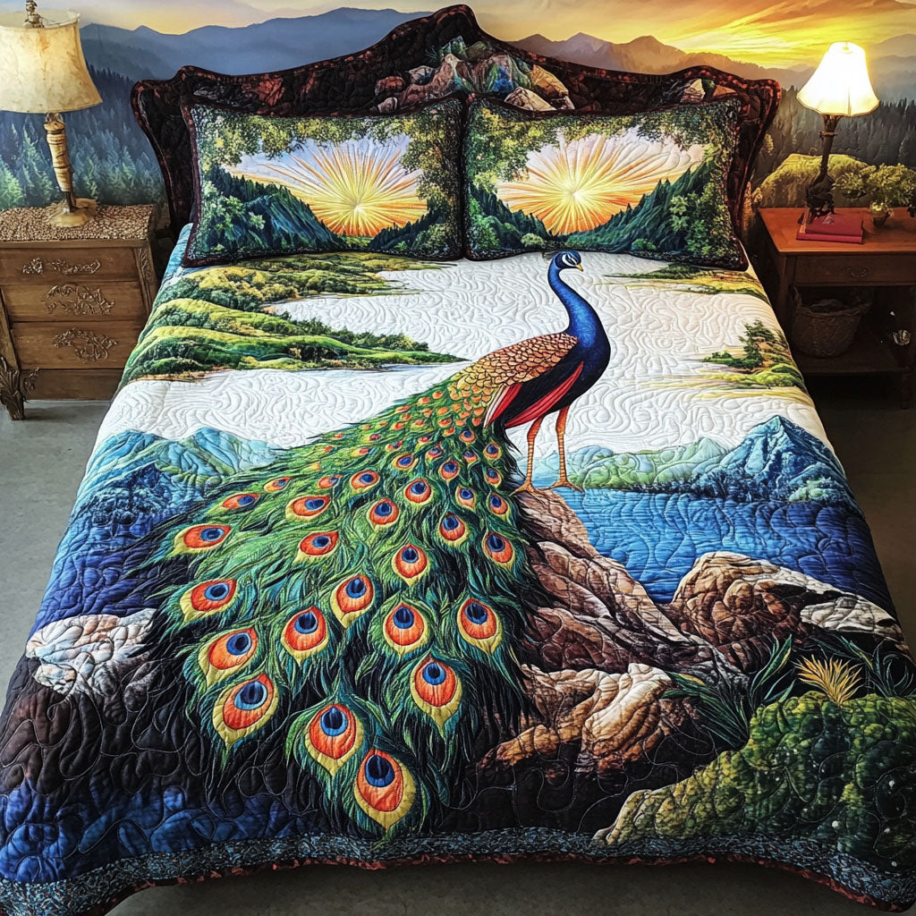 Emerald Wings Across the Land Duvet Cover Set NCU0PTT287