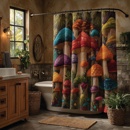 Enchanted Fungi Shower Curtain NCU0DDK2380
