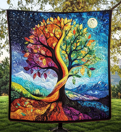 Enchanted Grove Quilted Blanket NCU0PT998