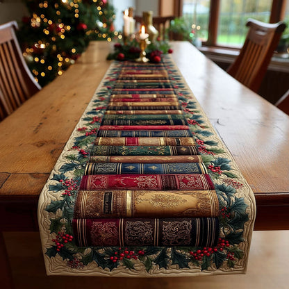 Enchanted Library Quilted Table Runner NCU0NTV808