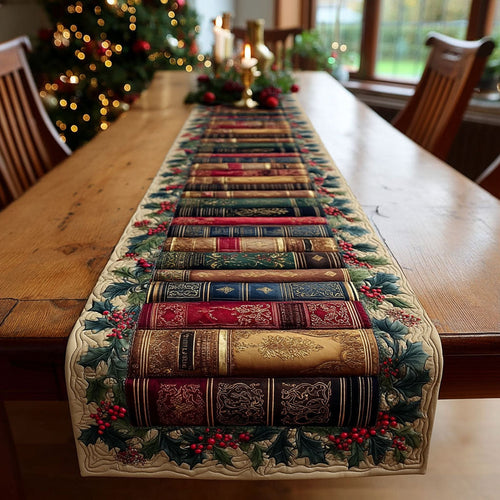 Enchanted Library Quilted Table Runner NCU0NTV808