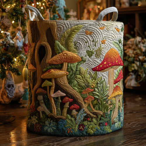 Enchanted Path Quilted Laundry Basket NCU0PTT2314