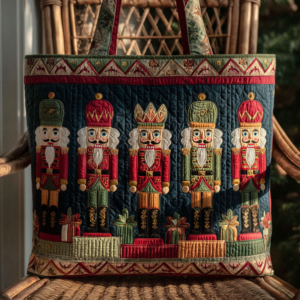 Enchanted Soldiers Quilted Tote Bag NCU0PTT1696