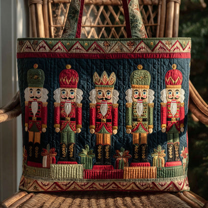 Enchanted Soldiers Quilted Tote Bag NCU0PTT1696