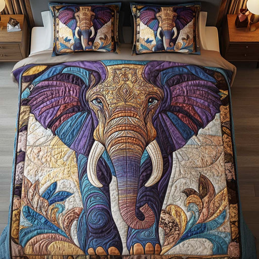 Enchanted Spirit 3-Piece Quilted Bedding Set NCU0NT2067