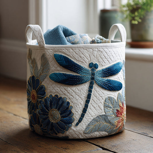 Enchanted Wings Quilted Laundry Basket NCU0DV1680