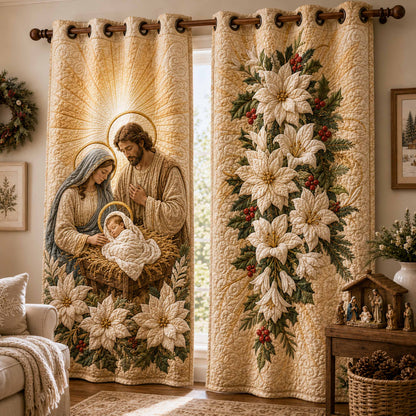 Endless Grace Quilted Curtains NCU0NTD2096