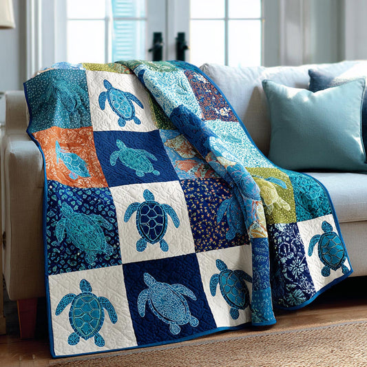 Endless Ocean Quilted Blanket NCU0DV1941