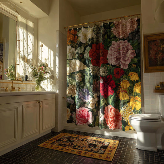 English Bouquet Shower Curtain NCU0LDH560