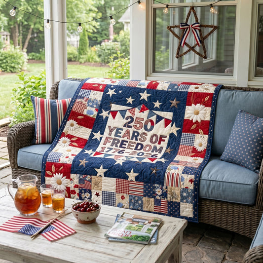 Epoch of Freedom Quilted Blanket NCU0PTT3094