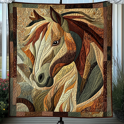 Equine Elegance Quilted Blanket NCU0DK1119