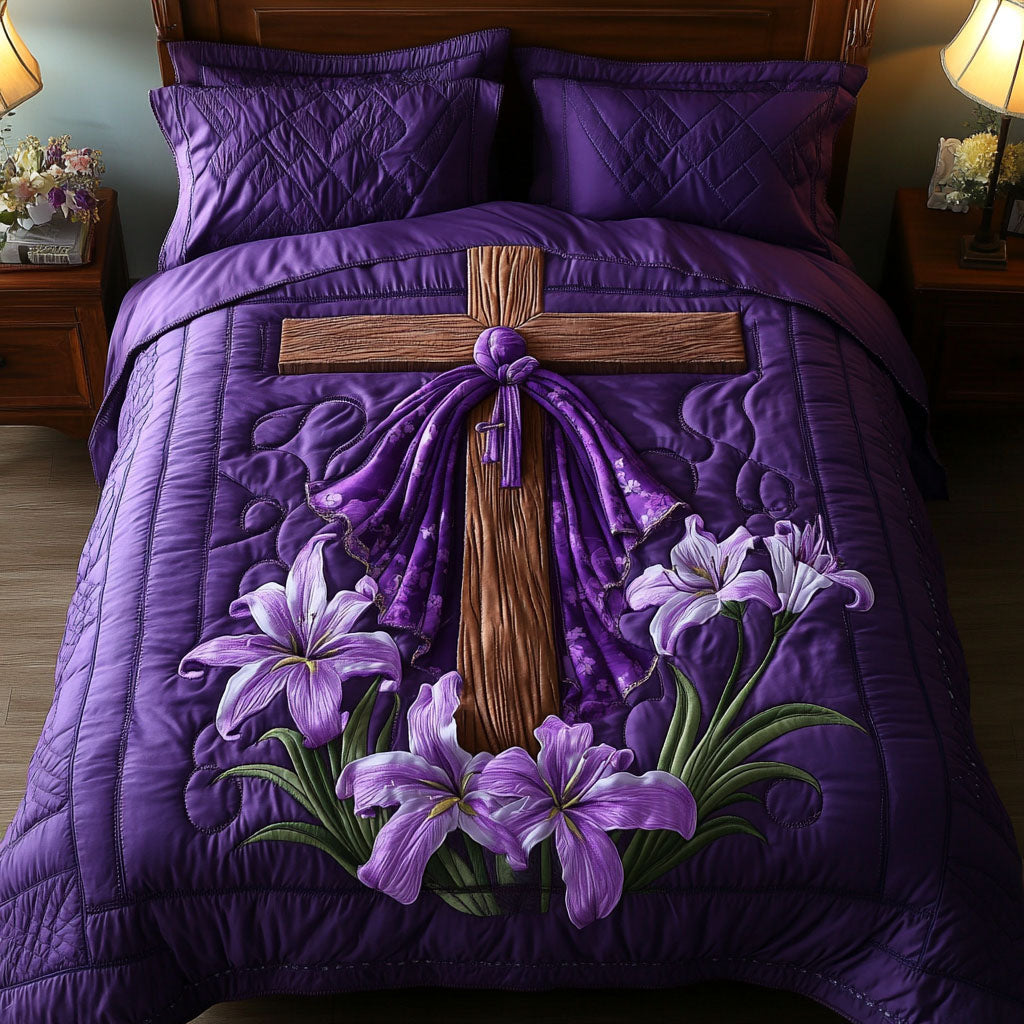 Eternal Cross Beauty Duvet Cover Set NCU0NNT580