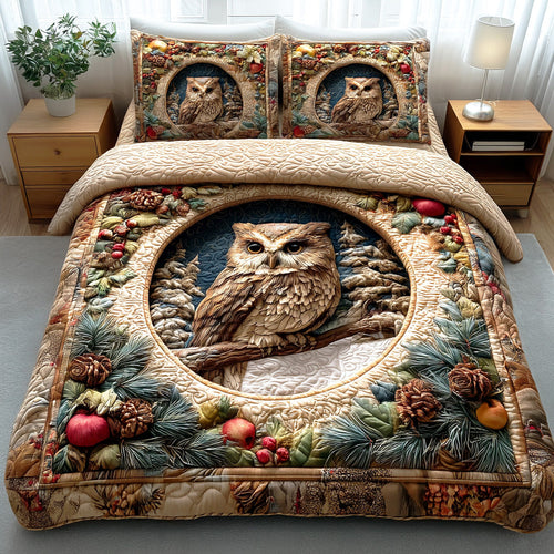 Eternal Flight 3-Piece Quilted Bedding Set NCU0NTD650