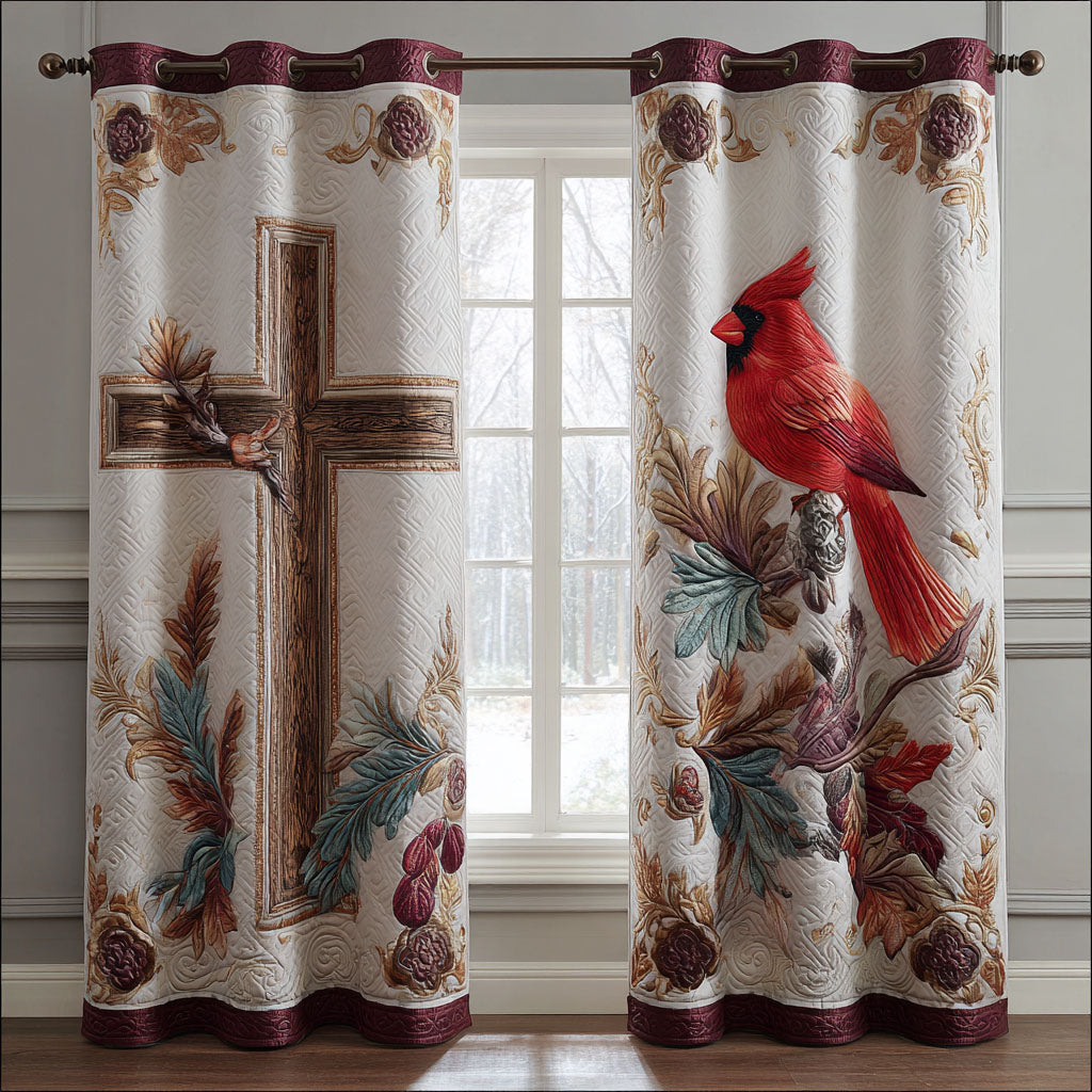 Eternal Grace Quilted Curtains NCU0PTT2452