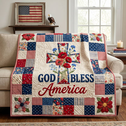 Eternal Liberty Quilted Blanket NCU0NNT3182