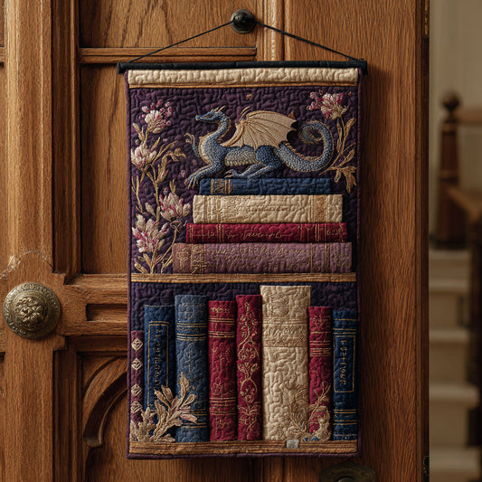 Eternal Library Drake Quilted Door Banner NCU0DV1499