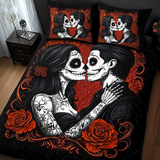 Eternal Love 3-Piece Quilted Bedding Set NCU0TL2037