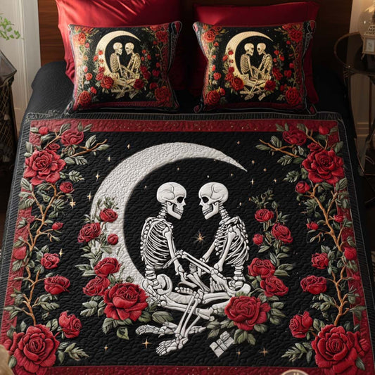 Eternal Lovers 3-Piece Quilted Bedding Set NCU0NNT2652