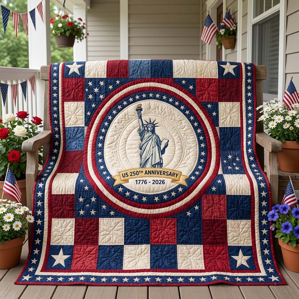 250th Anniversary Quilted Blanket NCU0QN092