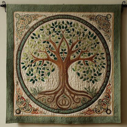 Eternal Roots Quilted Blanket NCU0DDK2333