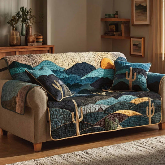 Evening Range Quilted Sofa Cover NCU0NXD1515
