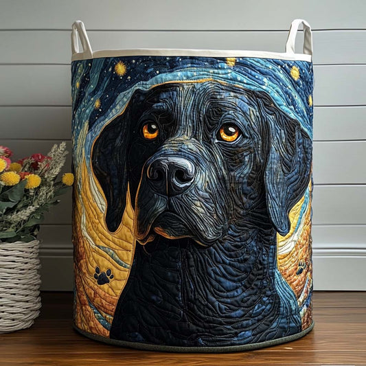 Evening Sky Quilted Laundry Basket NCU0NXD730