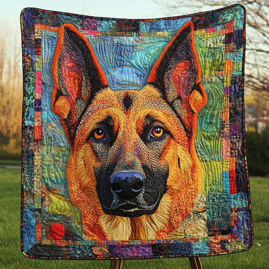 Ever Loyal Shepherd Quilted Blanket NCU0PTT485
