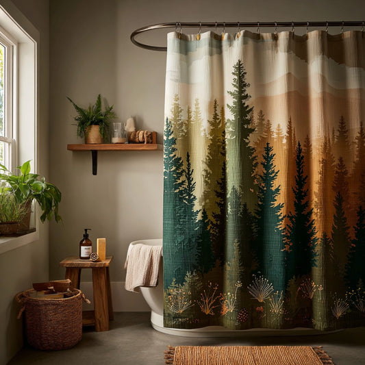 Evergreen Calm Shower Curtain NCU0DV1886