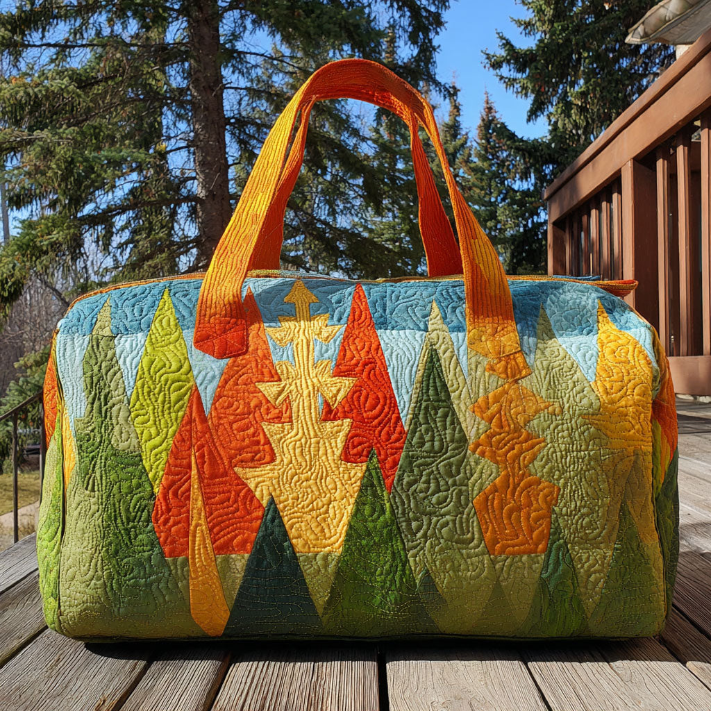 Evergreen Escape Quilted Duffle Bag NCU0DDK2427