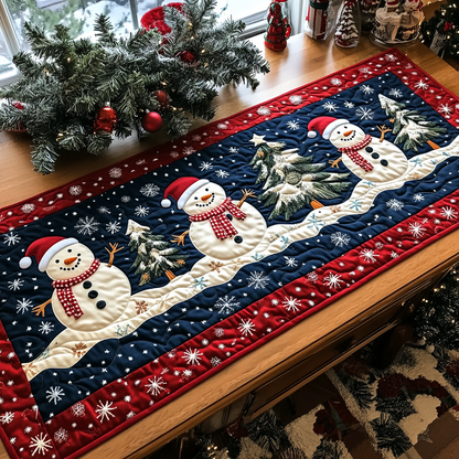 Evergreen Joy Quilted Table Runner NCU0DDK1343