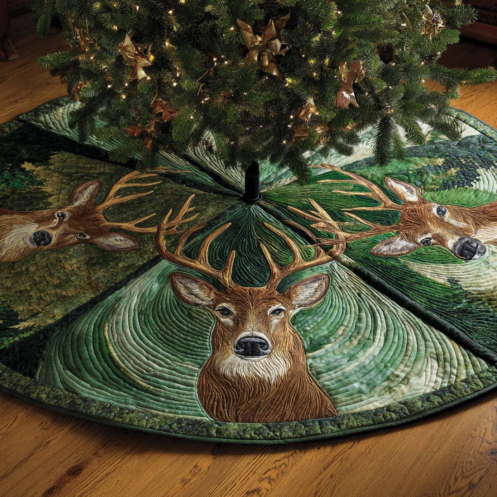 Evergreen King Quilted Tree Skirt NCU0NXD1008